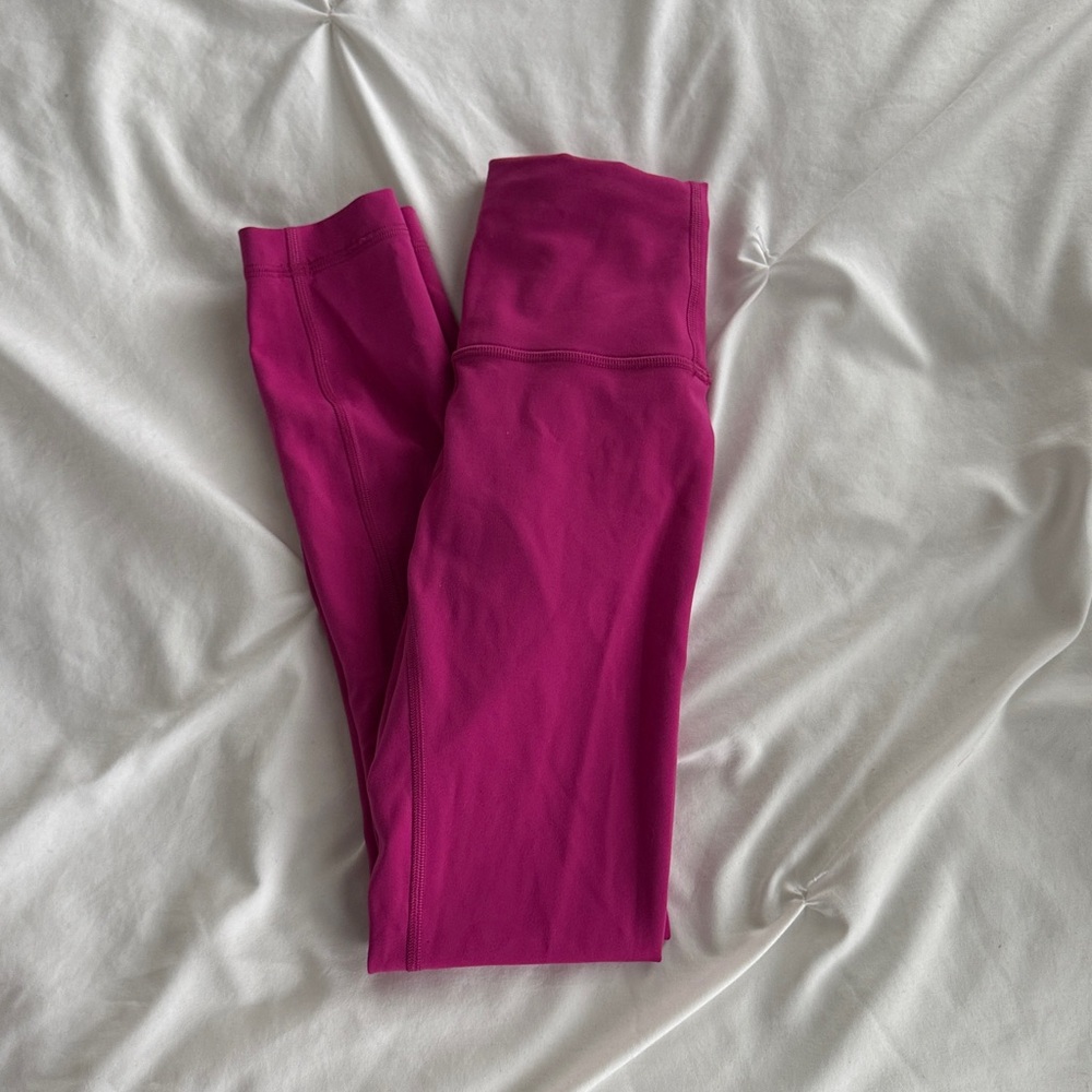 Pink Lululemon Leggings